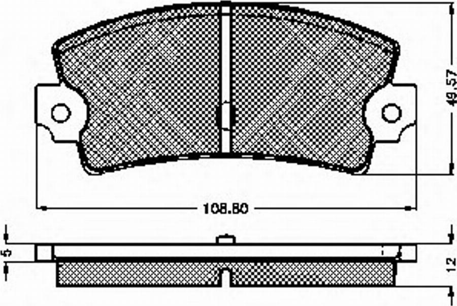 Spidan 30062 - Тормозные колодки, дисковые, комплект avtokuzovplus.com.ua