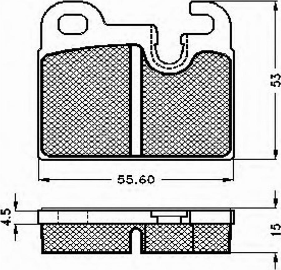 Spidan 30100 - Тормозные колодки, дисковые, комплект autodnr.net