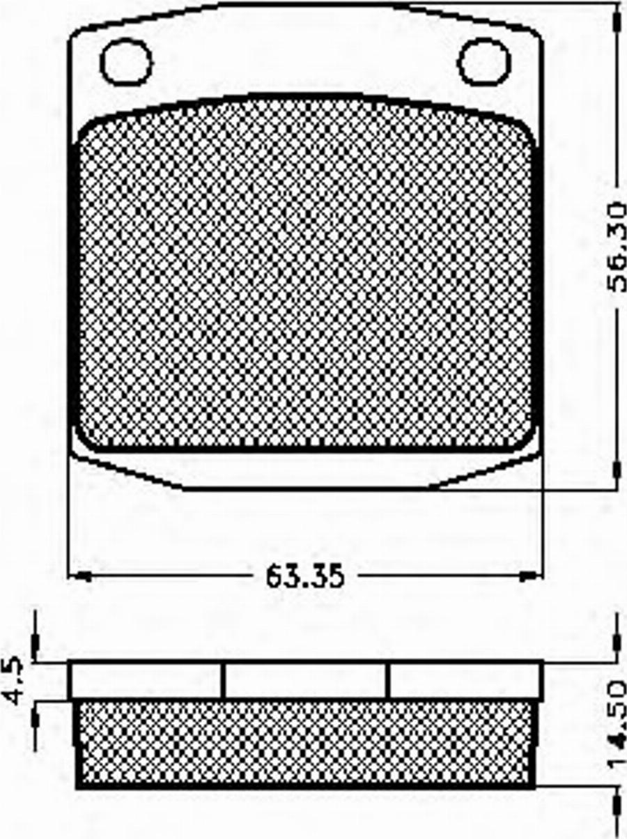 Spidan 30123 - Тормозные колодки, дисковые, комплект autodnr.net