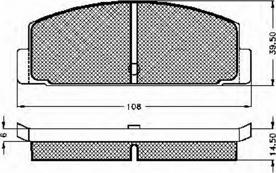 Spidan 30160 - Тормозные колодки, дисковые, комплект avtokuzovplus.com.ua