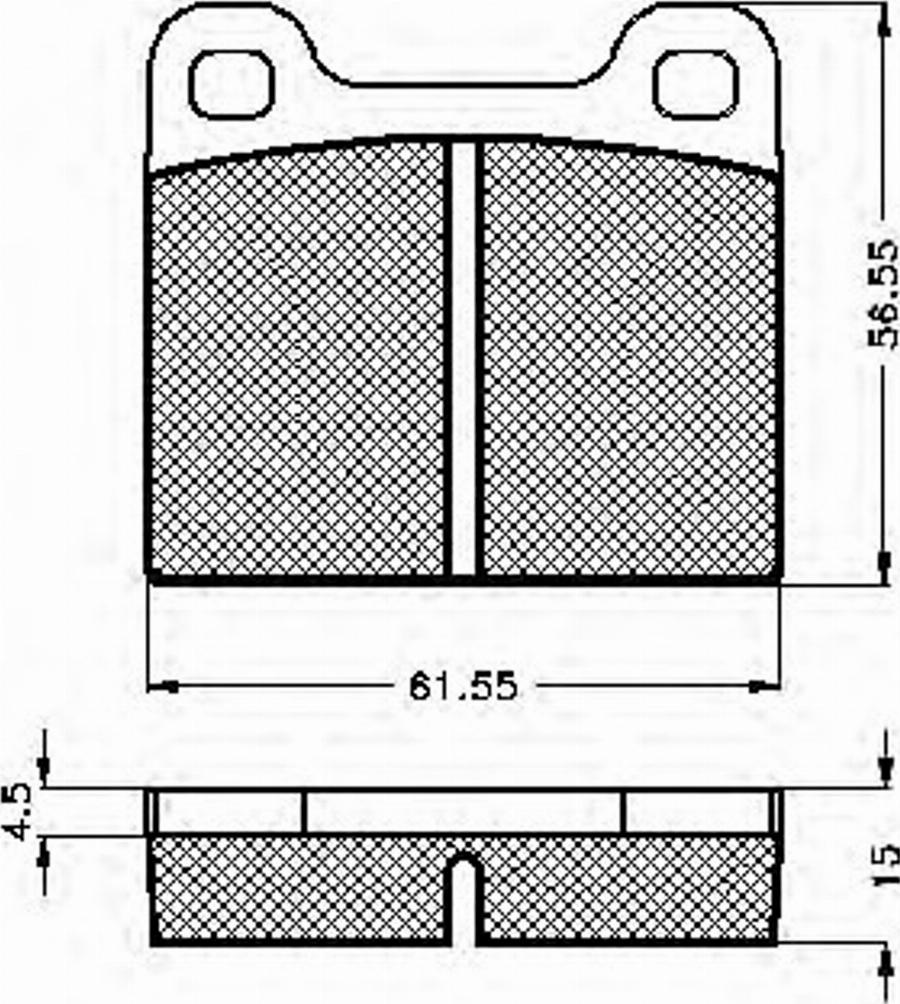 Spidan 31110 - Тормозные колодки, дисковые, комплект autodnr.net