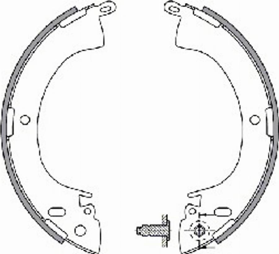 Spidan 31138 - Комплект тормозных колодок, барабанные avtokuzovplus.com.ua