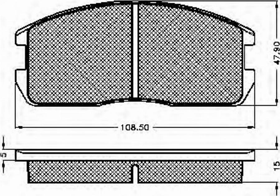 Spidan 31168 - Тормозные колодки, дисковые, комплект avtokuzovplus.com.ua