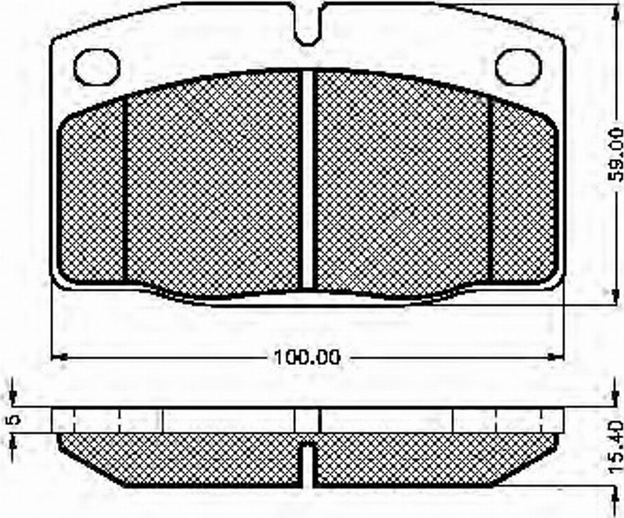 Spidan 31249 - Гальмівні колодки, дискові гальма autocars.com.ua