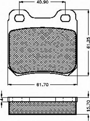 Spidan 31271 - Тормозные колодки, дисковые, комплект avtokuzovplus.com.ua