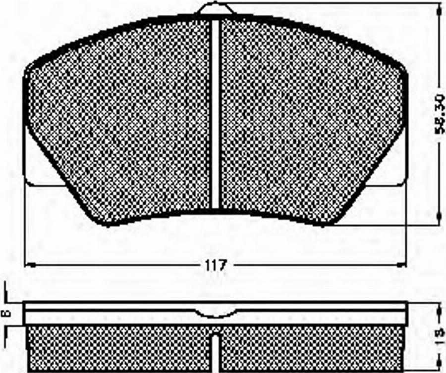 Spidan 31274 - Тормозные колодки, дисковые, комплект avtokuzovplus.com.ua