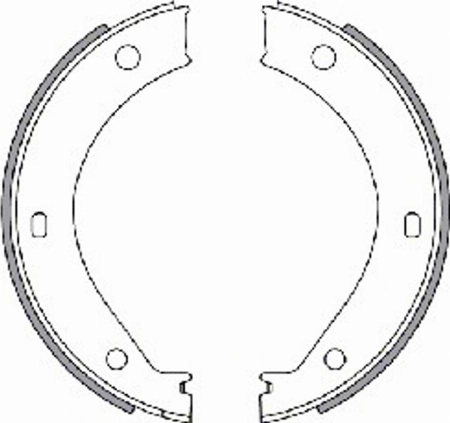 Spidan 31307 - Комплект тормозов, ручник, парковка avtokuzovplus.com.ua