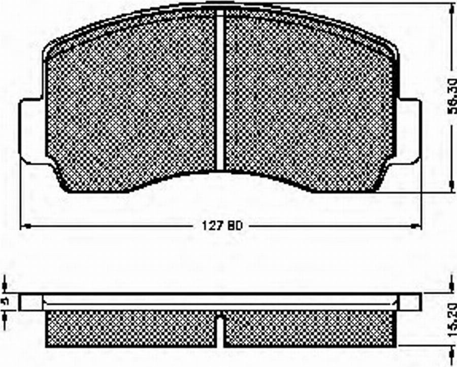 Spidan 31346 - Тормозные колодки, дисковые, комплект avtokuzovplus.com.ua