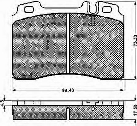 Spidan 31763 - Тормозные колодки, дисковые, комплект autodnr.net