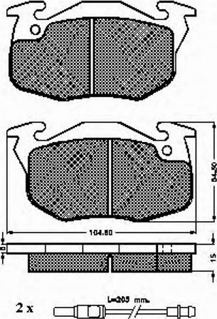 Spidan 31787 - Тормозные колодки, дисковые, комплект autodnr.net