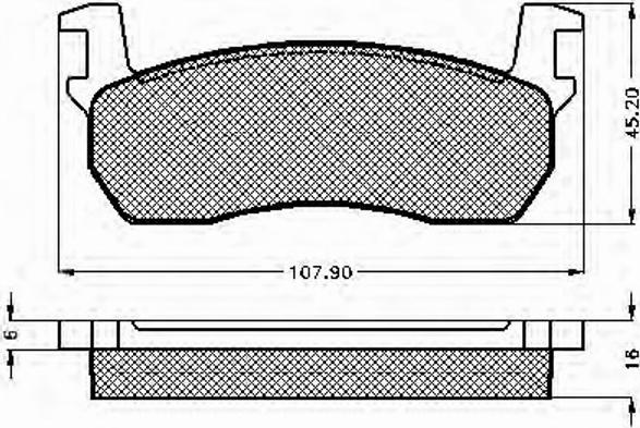 Spidan 32137 - Тормозные колодки, дисковые, комплект avtokuzovplus.com.ua