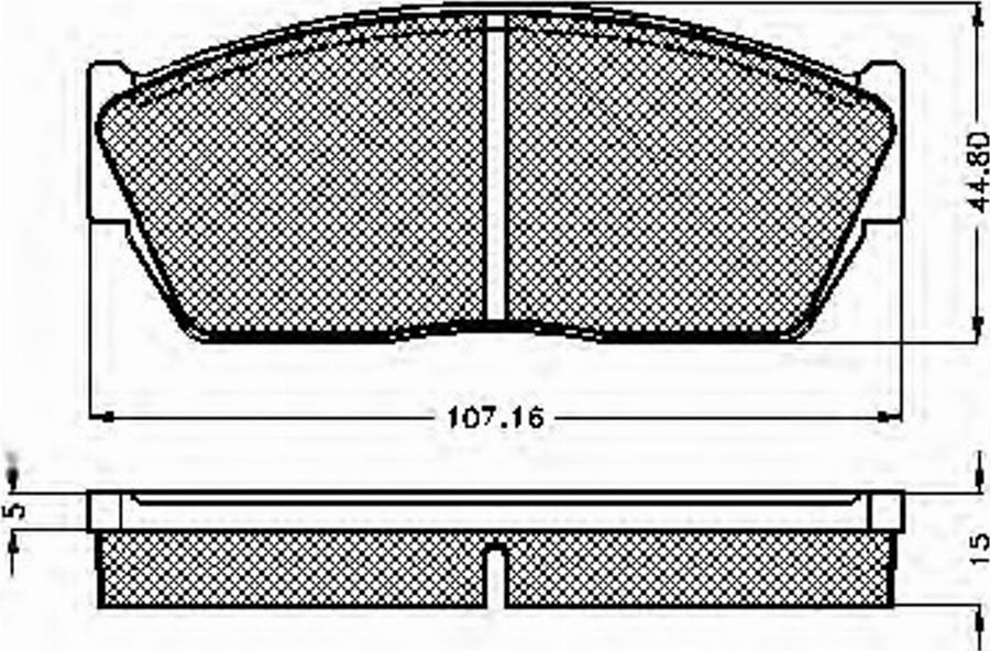 Spidan 32141 - Тормозные колодки, дисковые, комплект autodnr.net