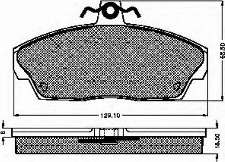 Spidan 32311 - Тормозные колодки, дисковые, комплект autodnr.net