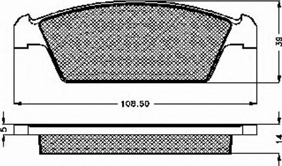 Spidan 32314 - Тормозные колодки, дисковые, комплект autodnr.net