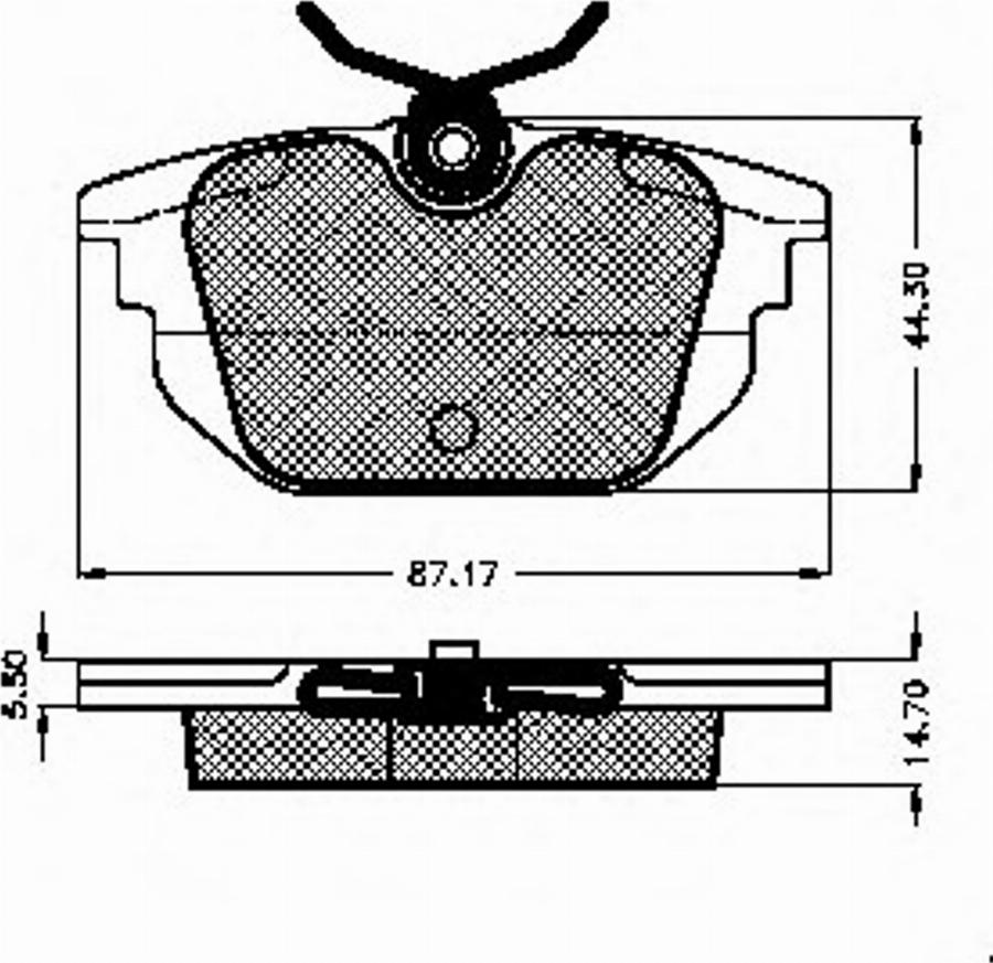 Spidan 32372 - Тормозные колодки, дисковые, комплект avtokuzovplus.com.ua