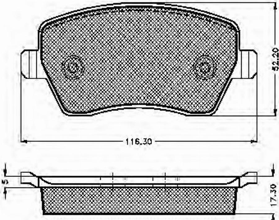 Spidan 32456 - Тормозные колодки, дисковые, комплект autodnr.net