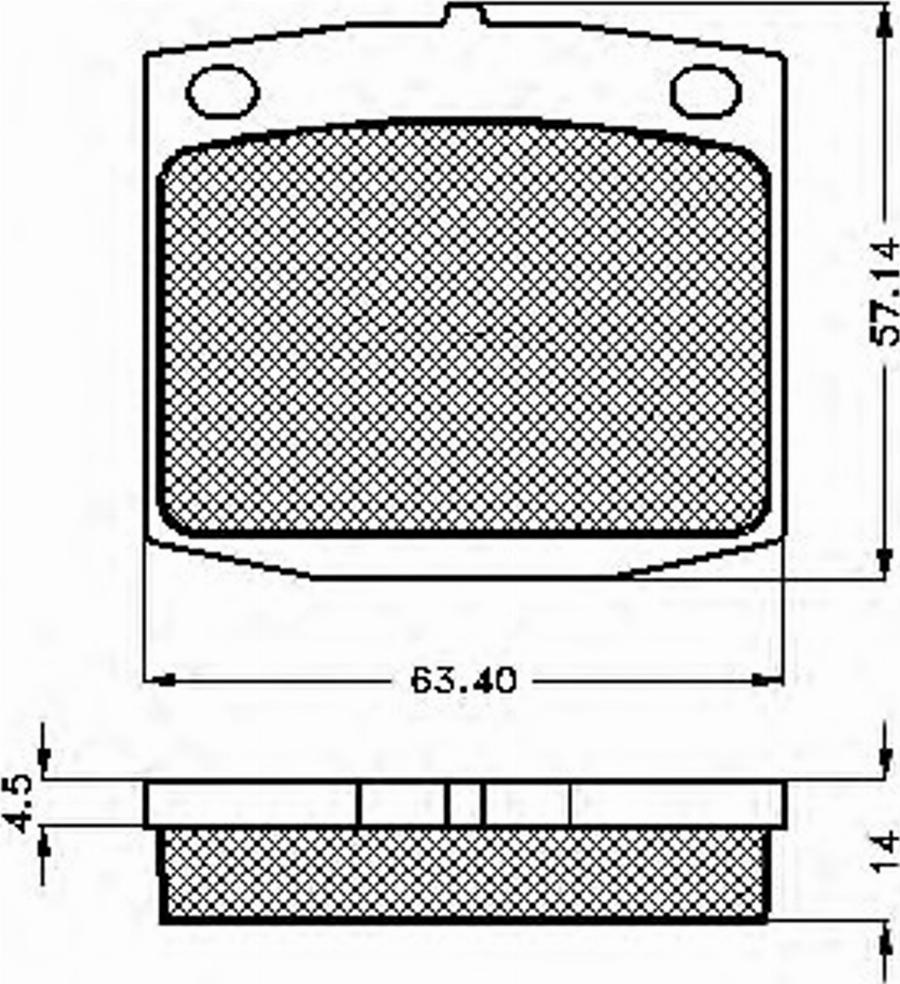 Spidan 32606 - Тормозные колодки, дисковые, комплект avtokuzovplus.com.ua