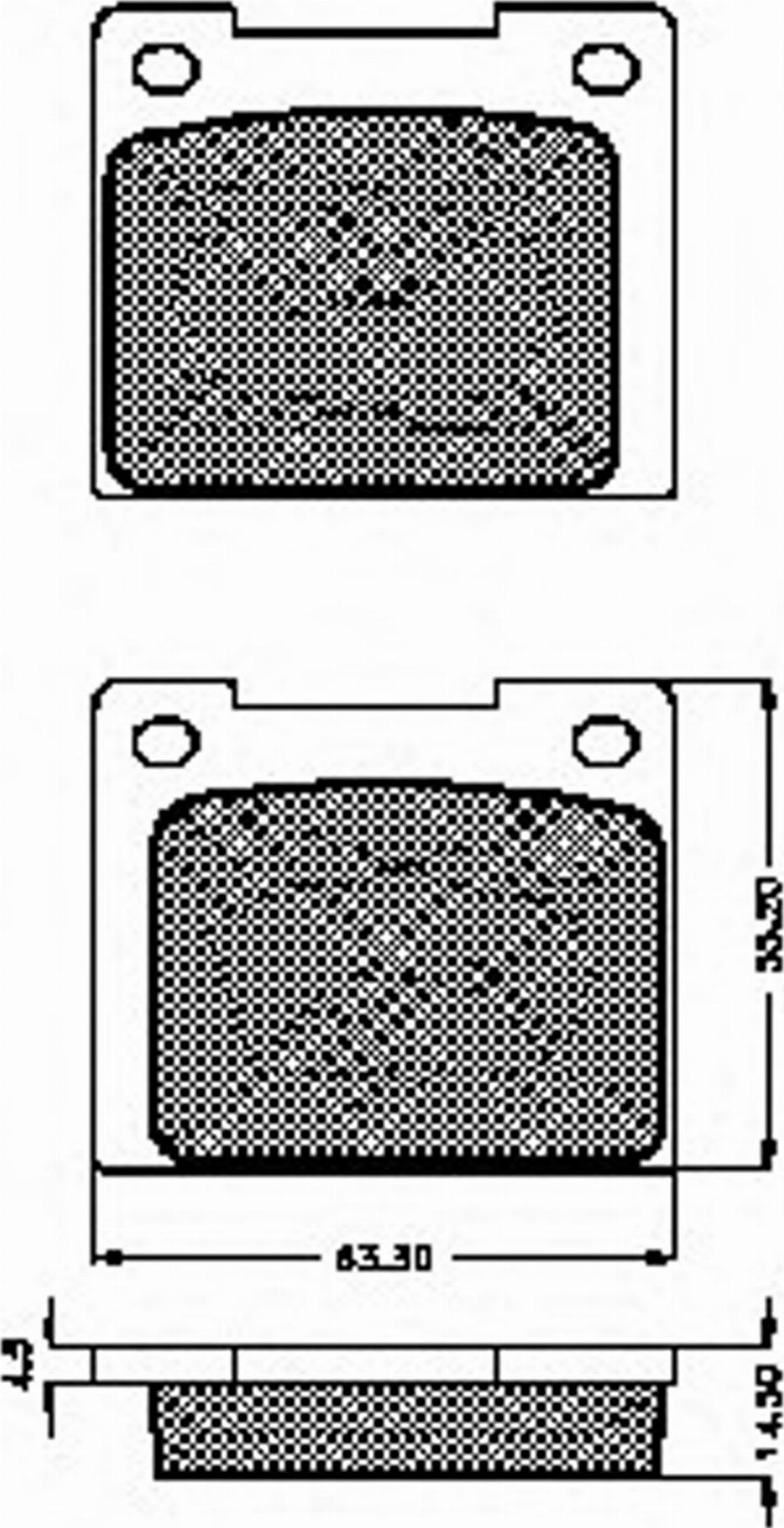 Spidan 32640 - Тормозные колодки, дисковые, комплект autodnr.net