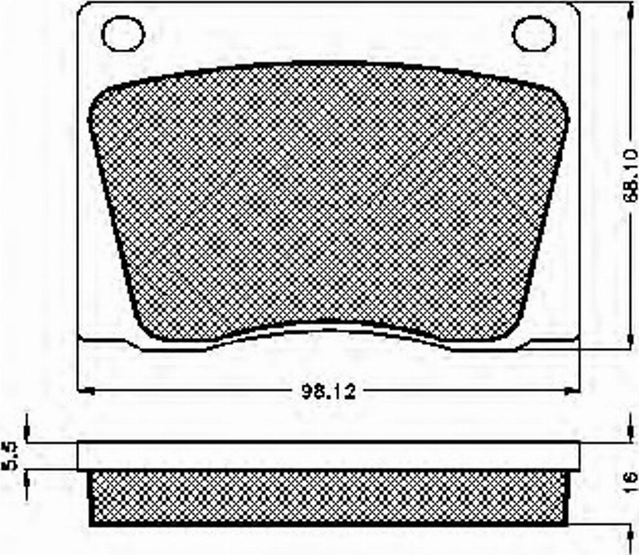 Spidan 32647 - Тормозные колодки, дисковые, комплект avtokuzovplus.com.ua