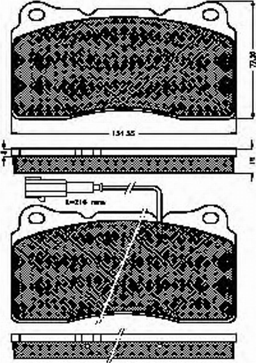 Spidan 32679 - Тормозные колодки, дисковые, комплект autodnr.net