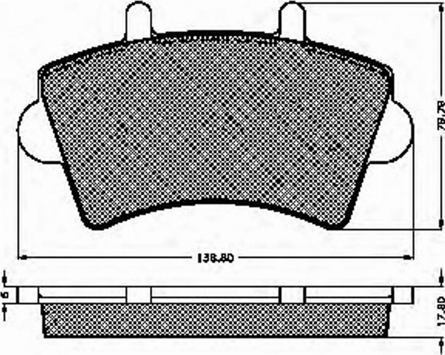 Spidan 32780 - Тормозные колодки, дисковые, комплект avtokuzovplus.com.ua