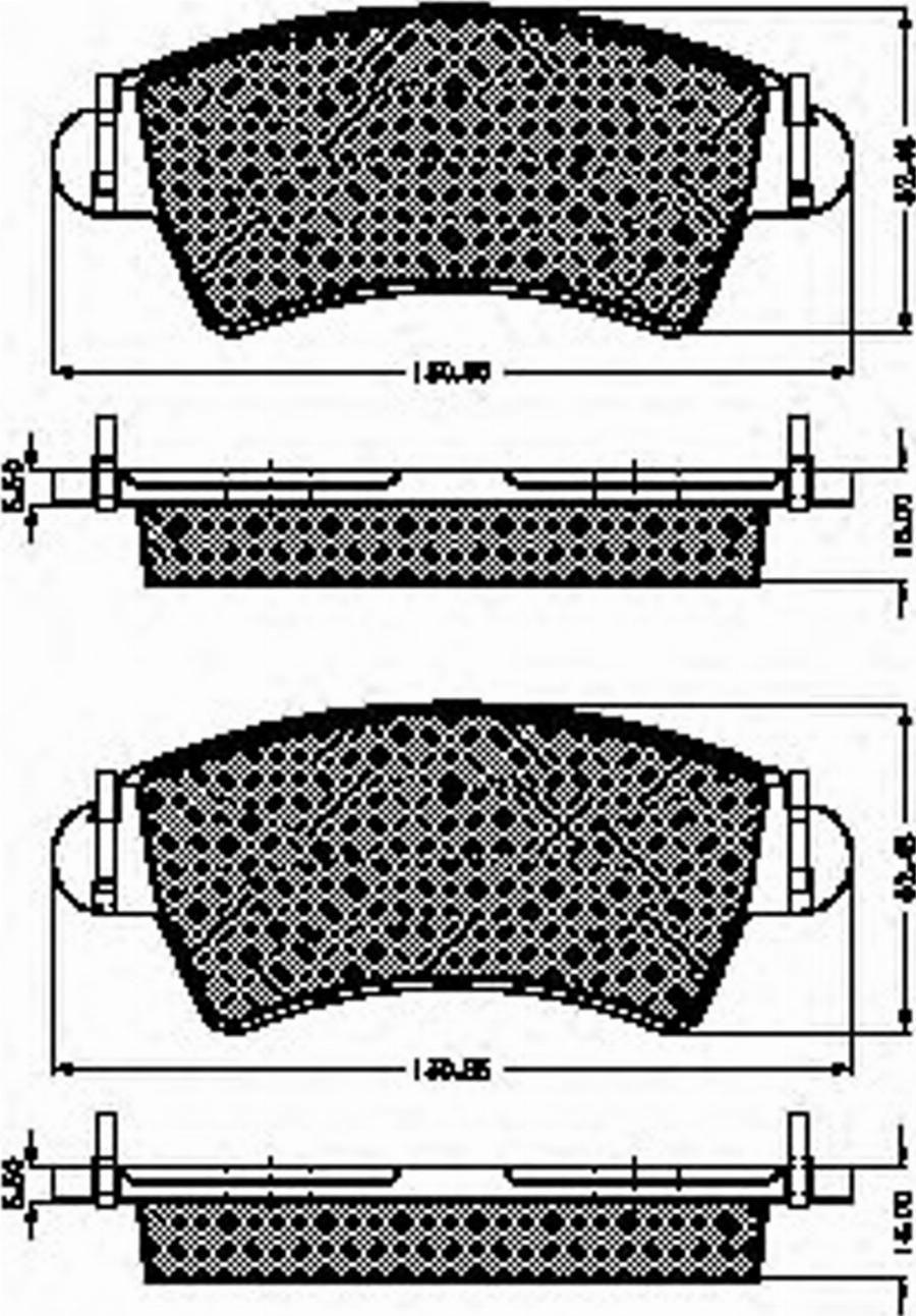 Spidan 32791 - Тормозные колодки, дисковые, комплект avtokuzovplus.com.ua