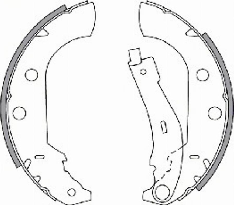 Spidan 33903 - Комплект тормозных колодок, барабанные autodnr.net