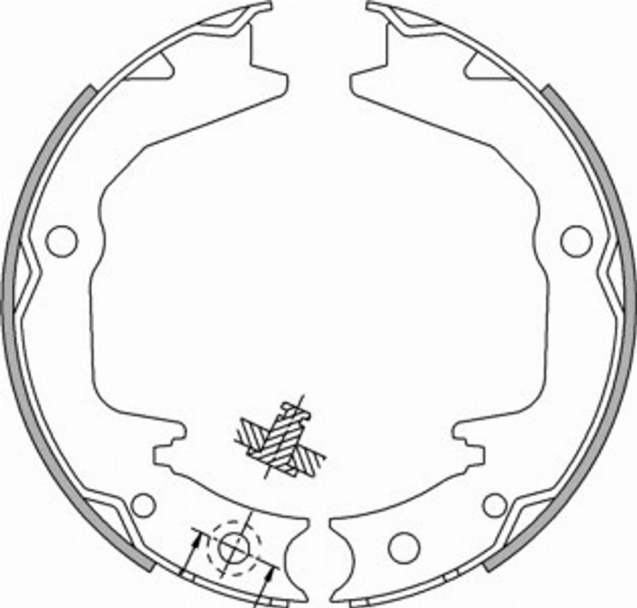 Spidan 33937 - Комплект тормозных колодок, барабанные autodnr.net