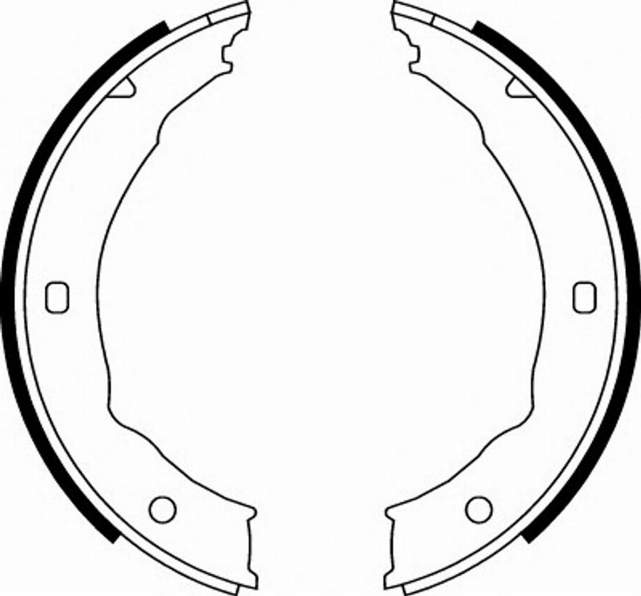 Spidan 33955 - Комплект тормозов, ручник, парковка avtokuzovplus.com.ua