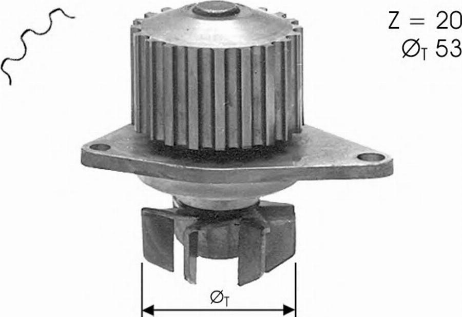 Spidan 60177 - Водяной насос autodnr.net