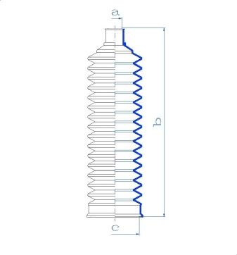 Spidan 84154 - Пыльник, рулевое управление avtokuzovplus.com.ua