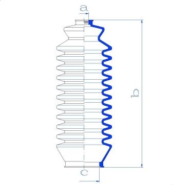 Spidan 84160 - Пыльник, рулевое управление avtokuzovplus.com.ua