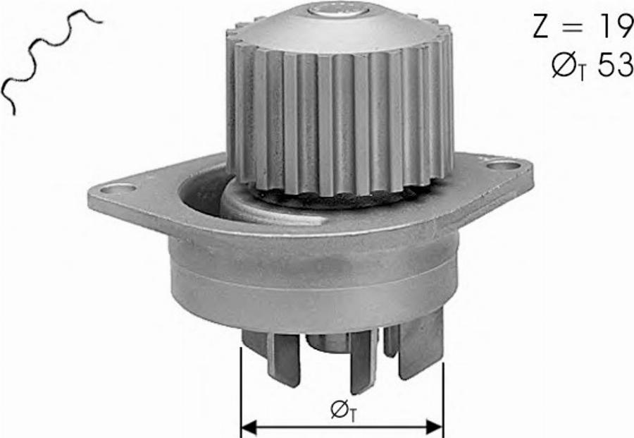 Spidan 91301 - Водяной насос autodnr.net