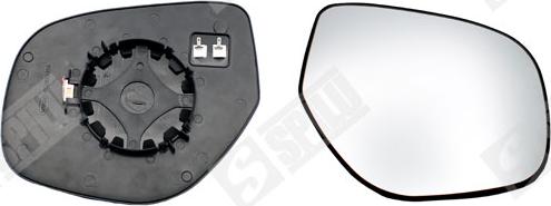 Spilu 15462 - Дзеркальне скло, зовнішнє дзеркало autocars.com.ua