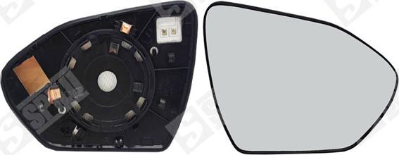 Spilu 16182 - Дзеркальне скло, зовнішнє дзеркало autocars.com.ua