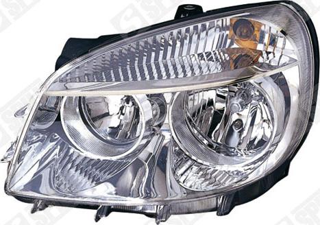 Spilu 308036 - Основна фара autocars.com.ua