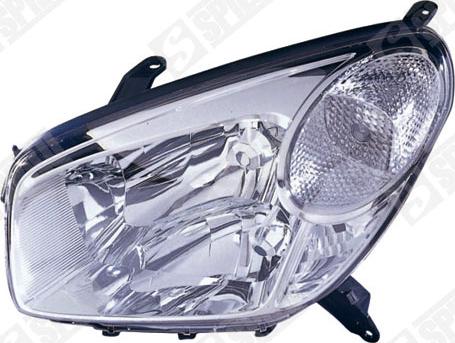 Spilu 334076 - Основна фара autocars.com.ua