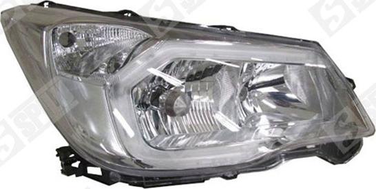 Spilu 390244 - Основна фара autocars.com.ua