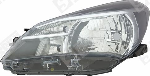 Spilu 390255 - Основна фара autocars.com.ua