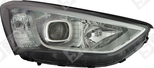 Spilu 390286 - Основна фара autocars.com.ua