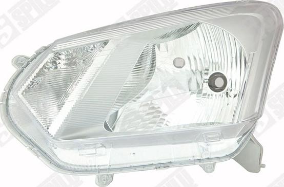Spilu 390707 - Основна фара autocars.com.ua