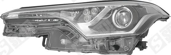 Spilu 390709 - Основна фара autocars.com.ua