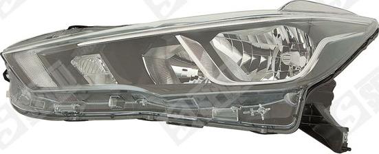 Spilu 390763 - Основна фара autocars.com.ua