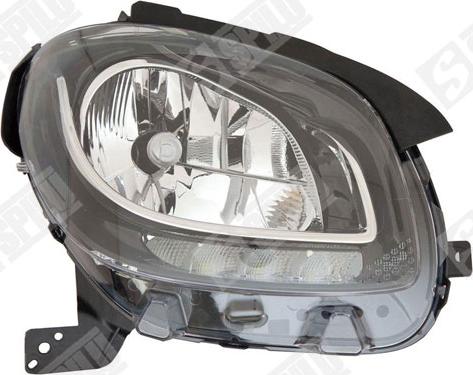 Spilu 390832 - Основна фара autocars.com.ua