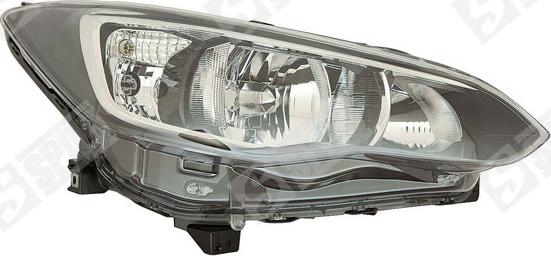 Spilu 390844 - Основна фара autocars.com.ua