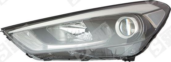 Spilu 390865 - Основна фара autocars.com.ua