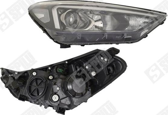 Spilu 390992 - Основна фара autocars.com.ua