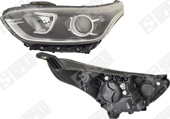 Spilu 391007 - Основна фара autocars.com.ua