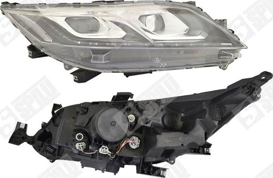 Spilu 391018 - Основна фара autocars.com.ua
