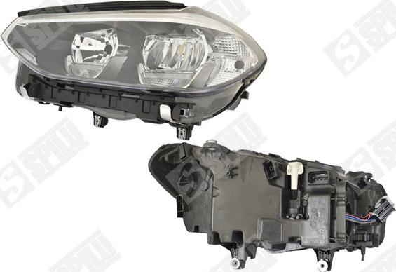Spilu 391086 - Основна фара autocars.com.ua